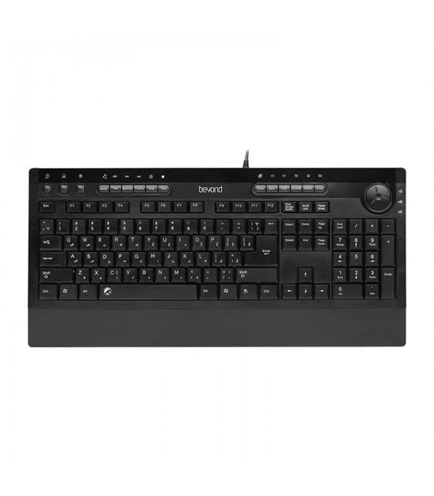 کیبورد باسیم بیاند BK-8700 با حروف فارسی Beyond BK-8700 Keyboard